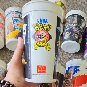 McDonald's Looney Tunes NBA All-Star Cup - Black and White